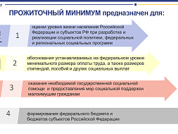 Установление прожиточного минимума